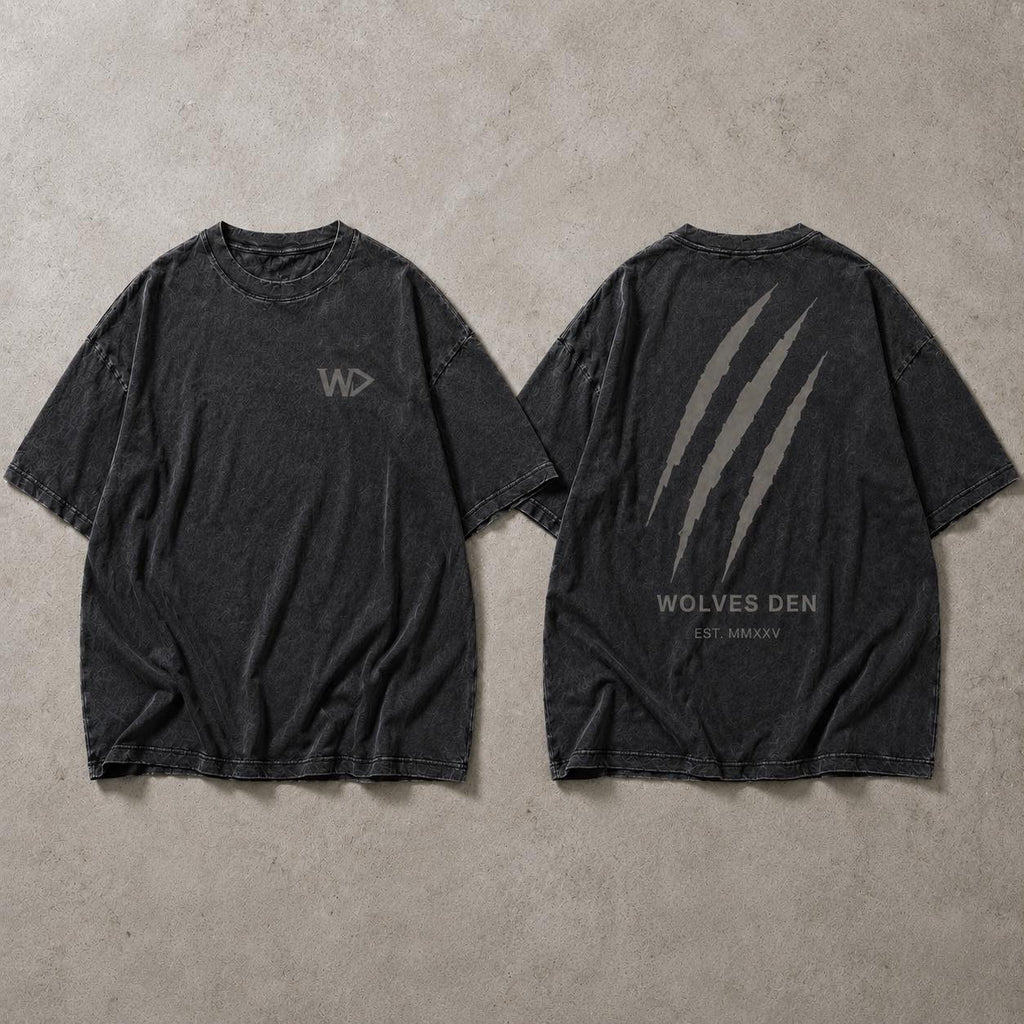 Wolves Den™ Heavyweight Washed T-Shirt