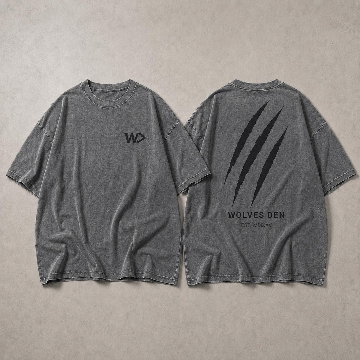 Wolves Den™ Heavyweight Washed T-Shirt