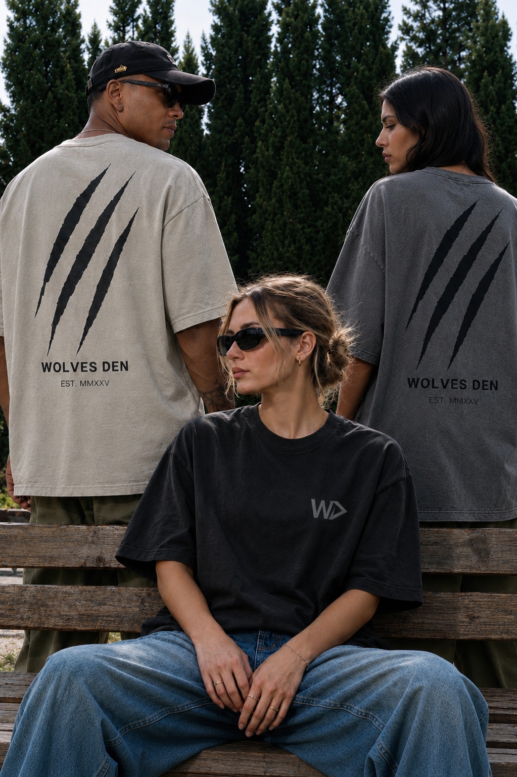Wolves Den™ Heavyweight Washed T-Shirt